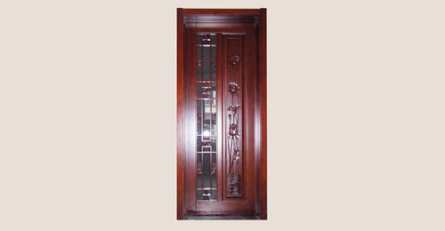 板芙镇卧室门选红木门中式风格还是白色好